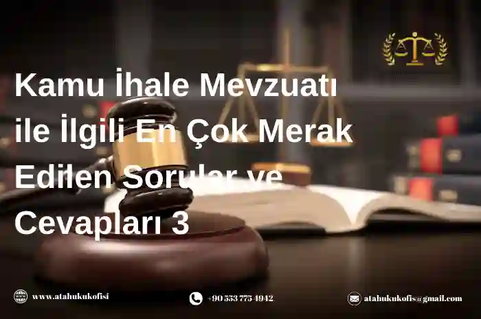 kamu ihale mevzuatı seri 3
