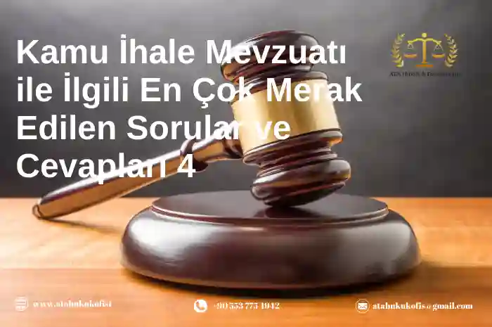 kamu ihale mevzuatı seri 4